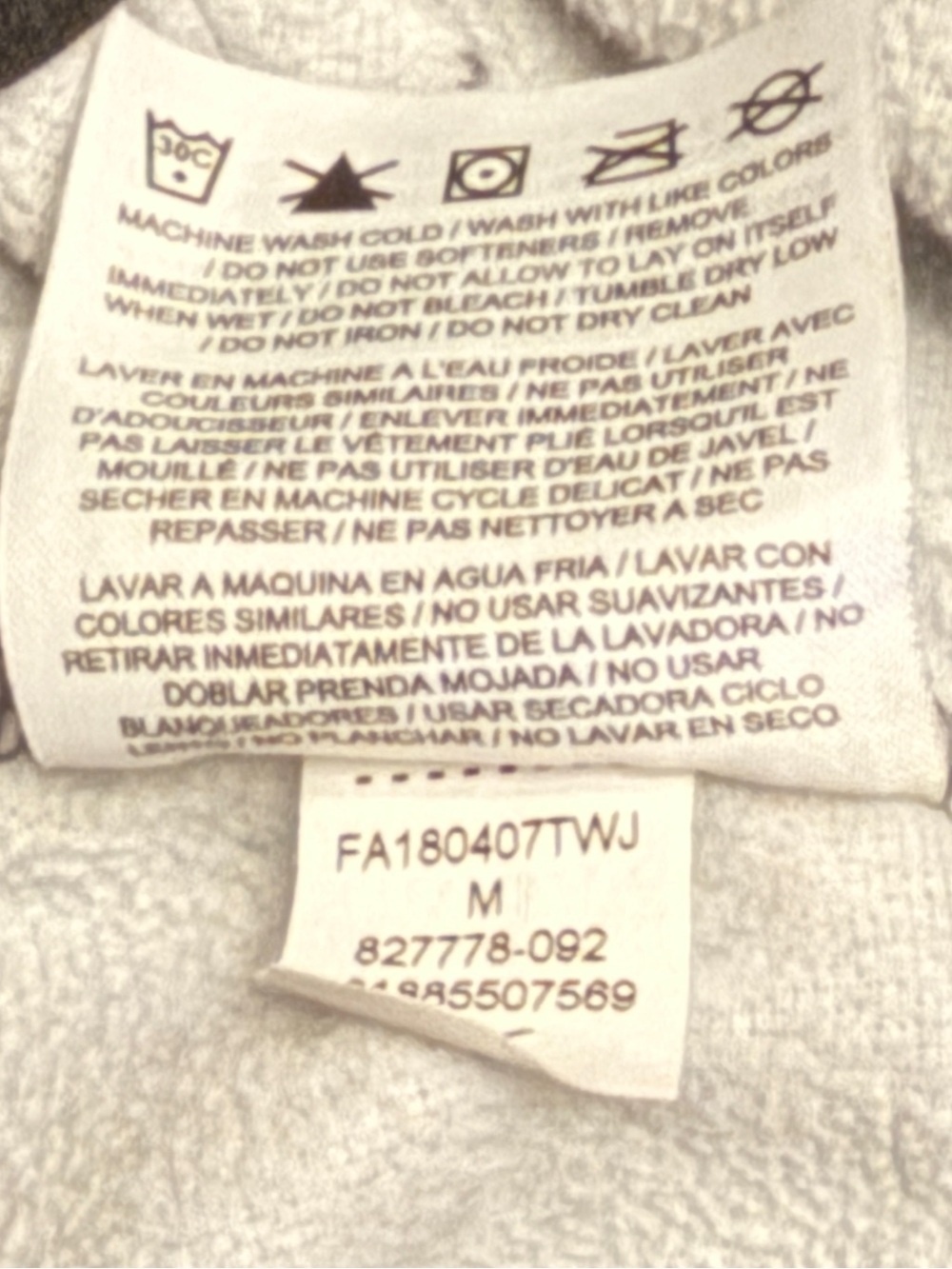 Nike Dri-FIT Gray Heather Fleece Sweatpants Men’s Medium Athletic Joggers - Picture 9 of 9